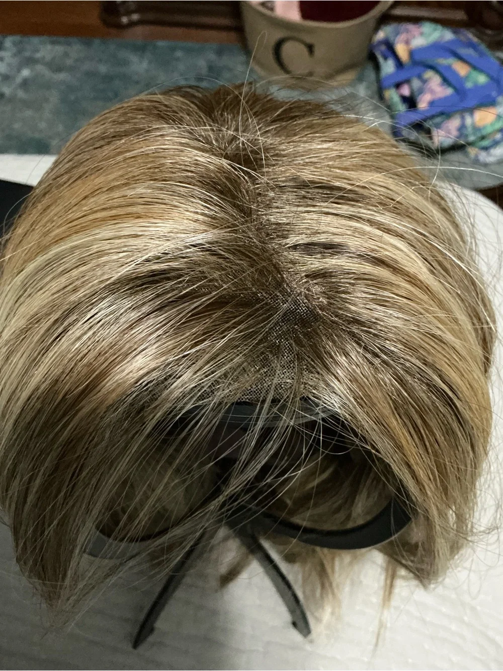 Belle Tress Modena in Macadamia Latte-R